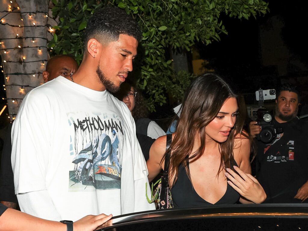 Devin Booker and Kendall Jenner Were Seen Together at an NBA Event